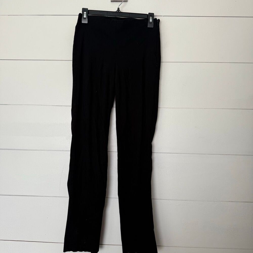 White House Black Market Women’s 0R Black Pull on Dress Pants Office Core Career